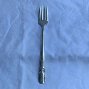 Wm Rogers & Son Silver-plate Talisman Pattern Dinner Fork - Vintage 1940s